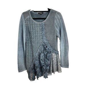 Papa Vancouver Y2K Fairy-Goth Long-Sleeved Top Womens Size M